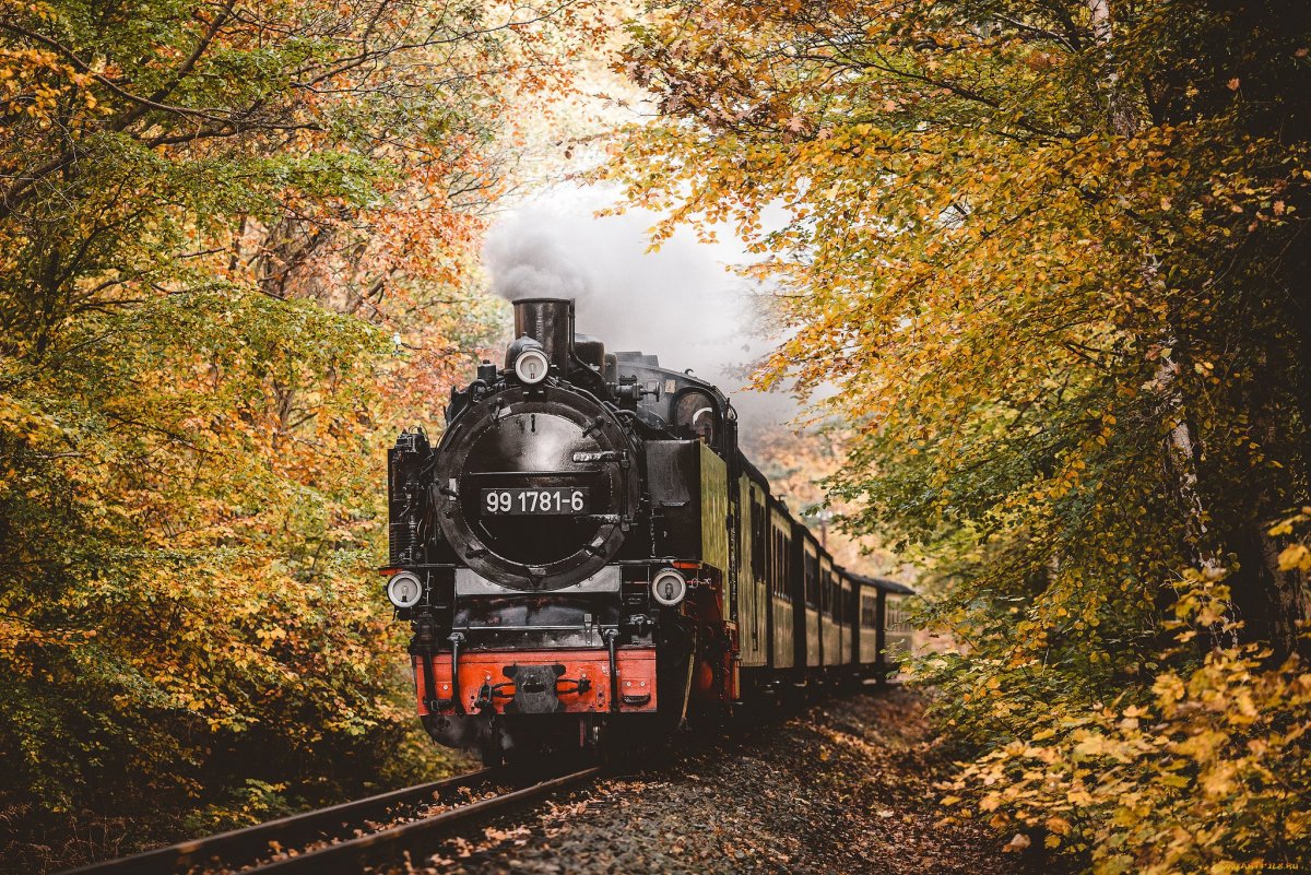 Картина тепловоз