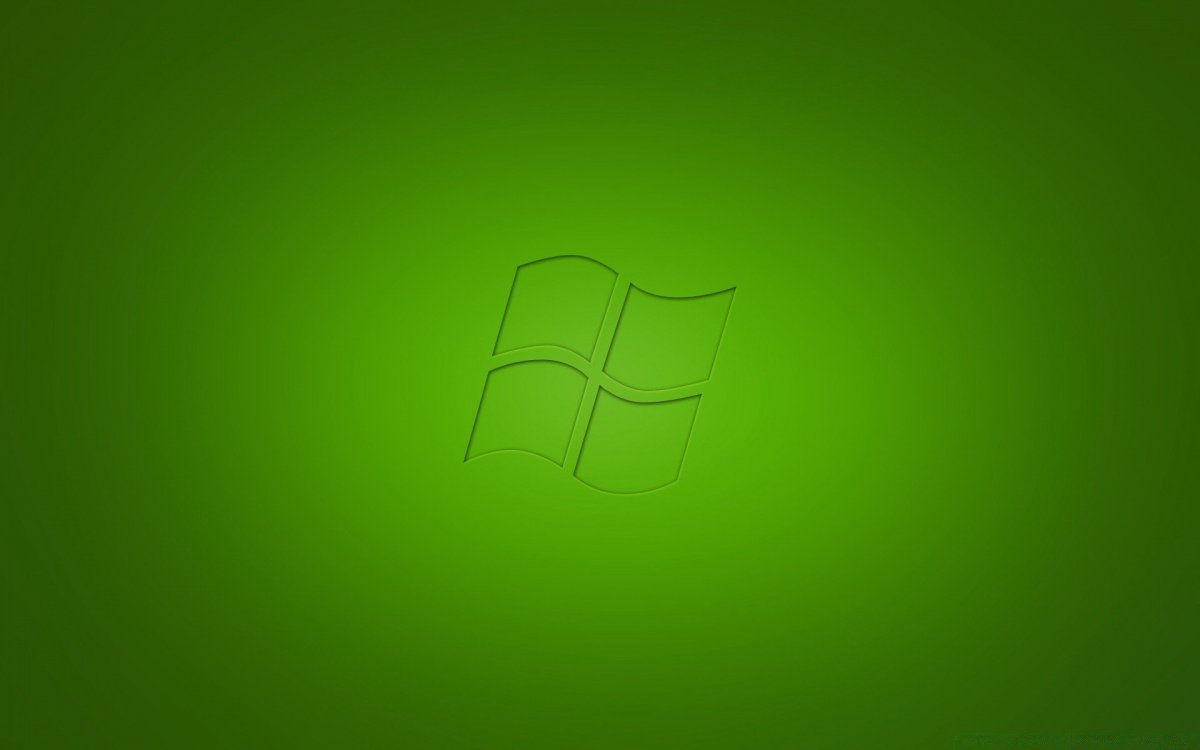 Зелёные обои на рабочий стол