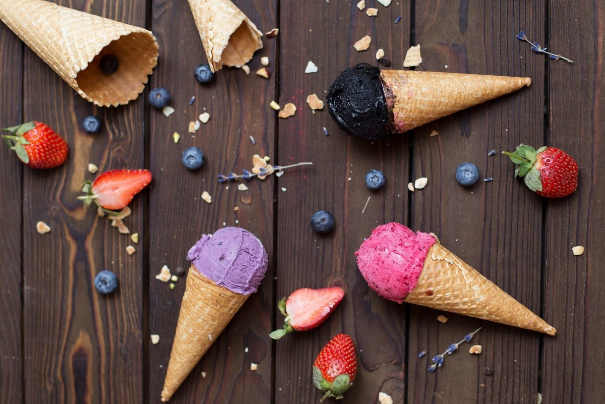 Мороженое рожок