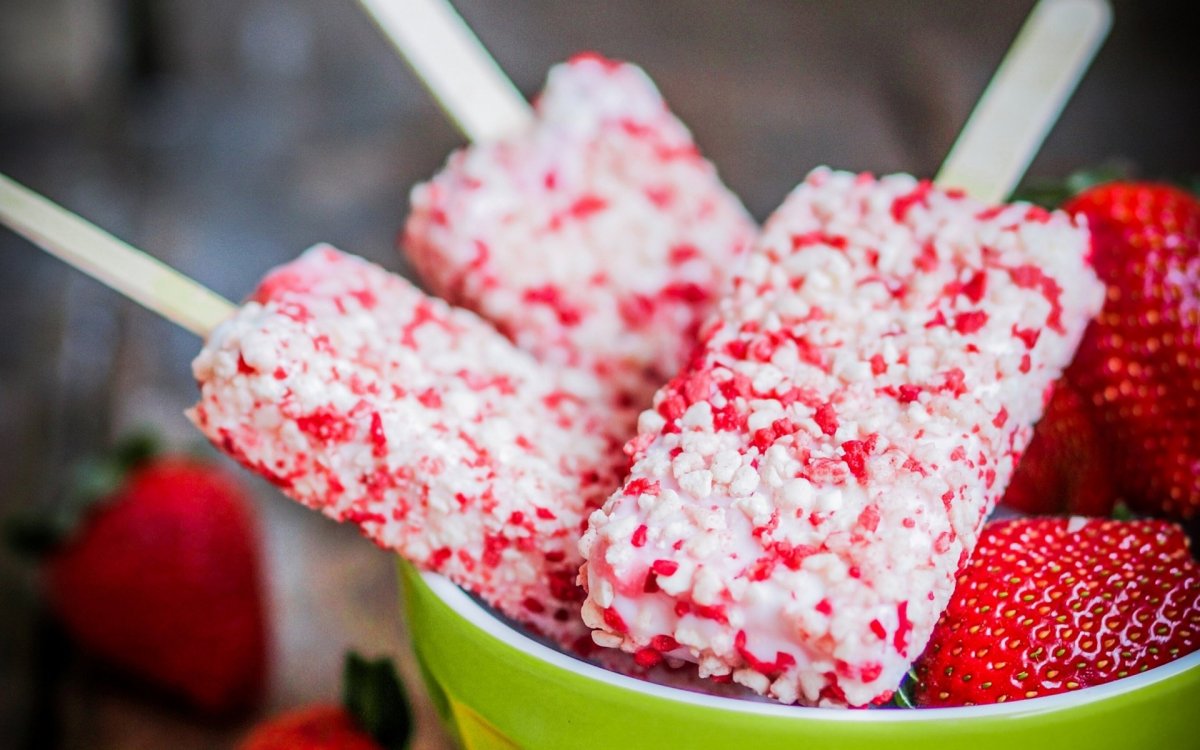 Красивое мороженое