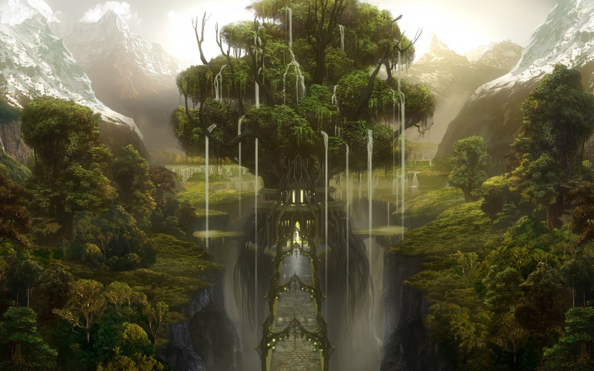 Альфхейм мир эльфов