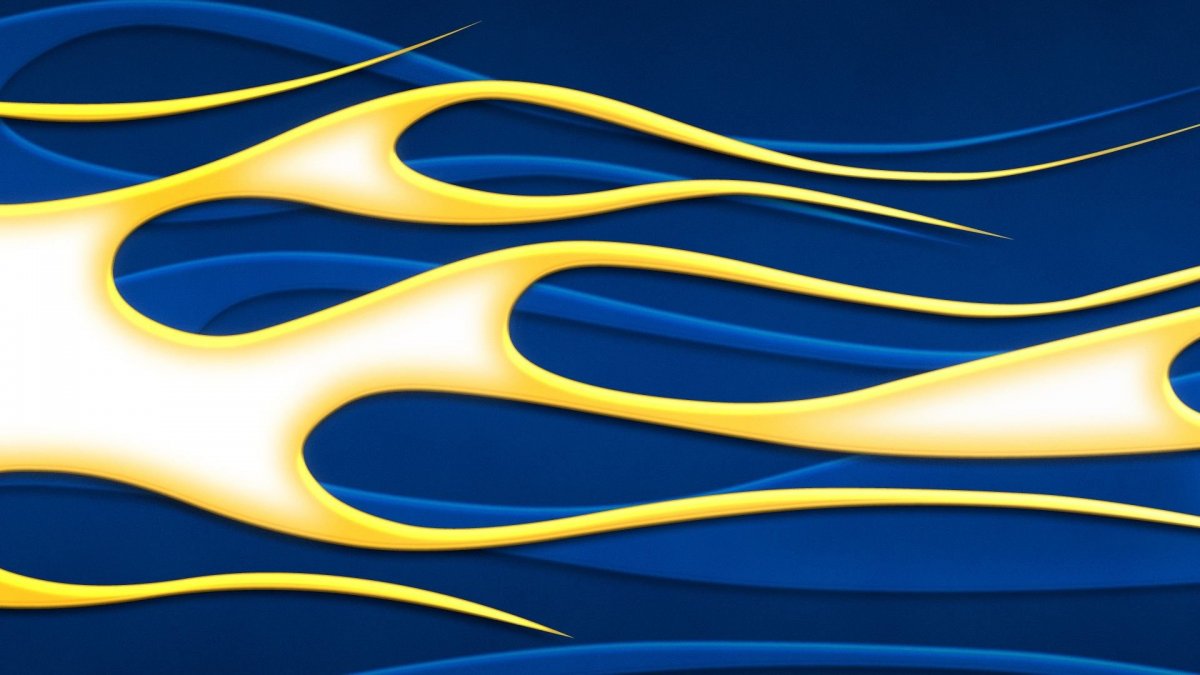 Синий и желтый