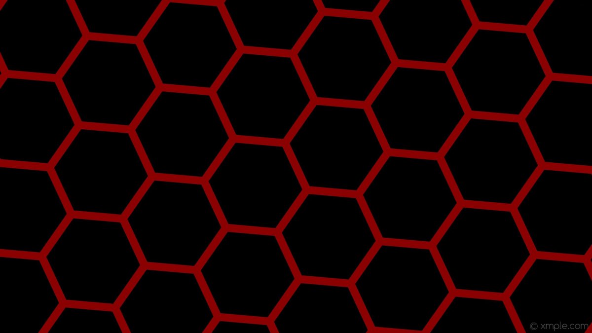 Красный шестиугольник