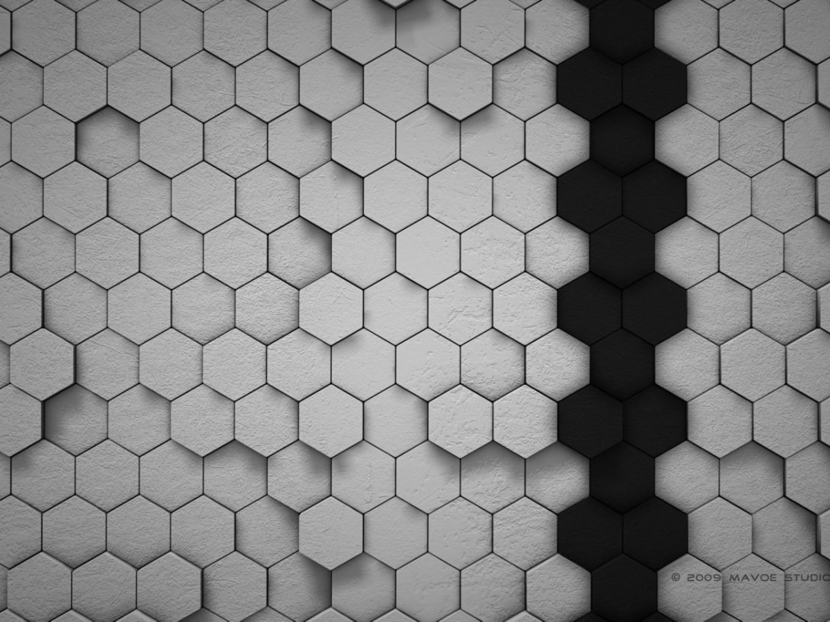 Гексагон 3д