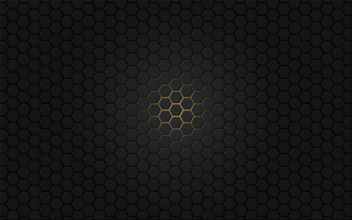 Черный фон соты