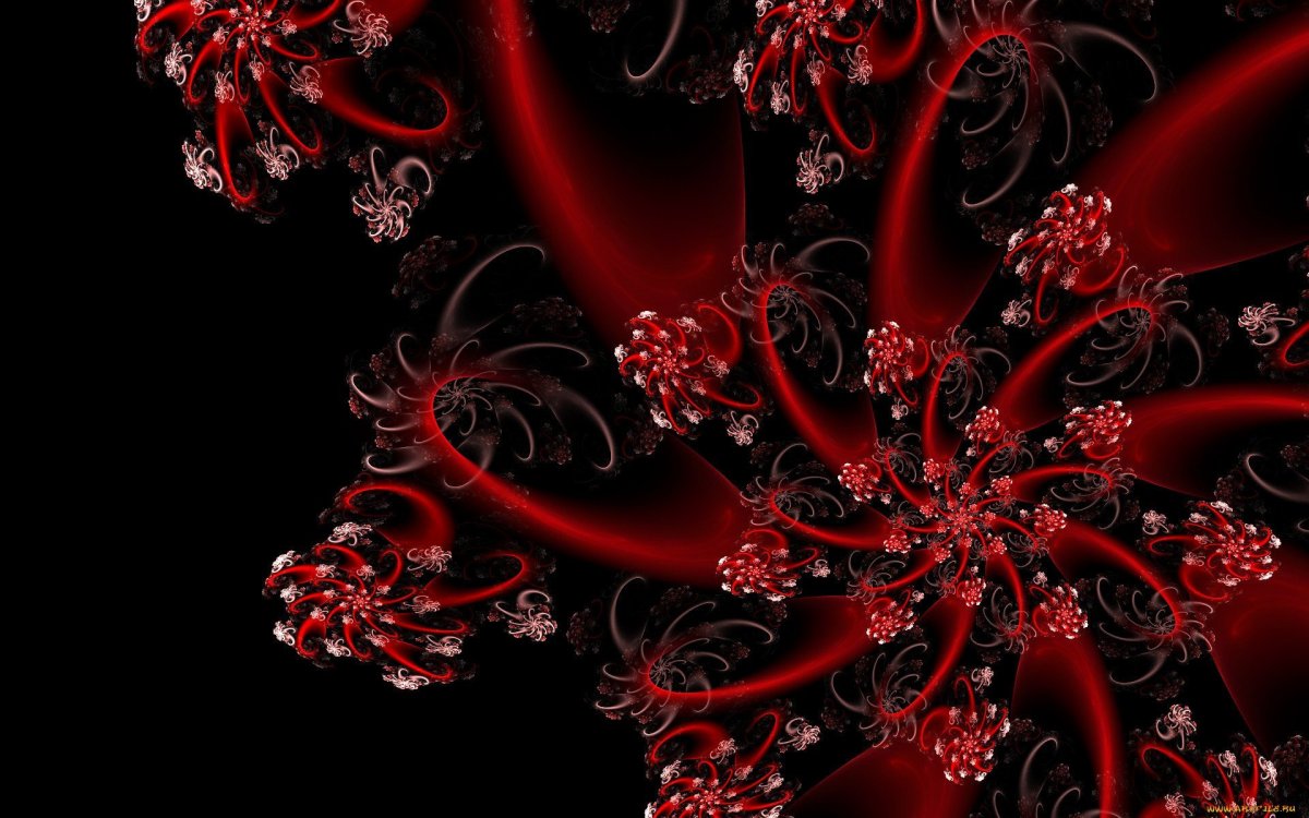 Красный фрактал