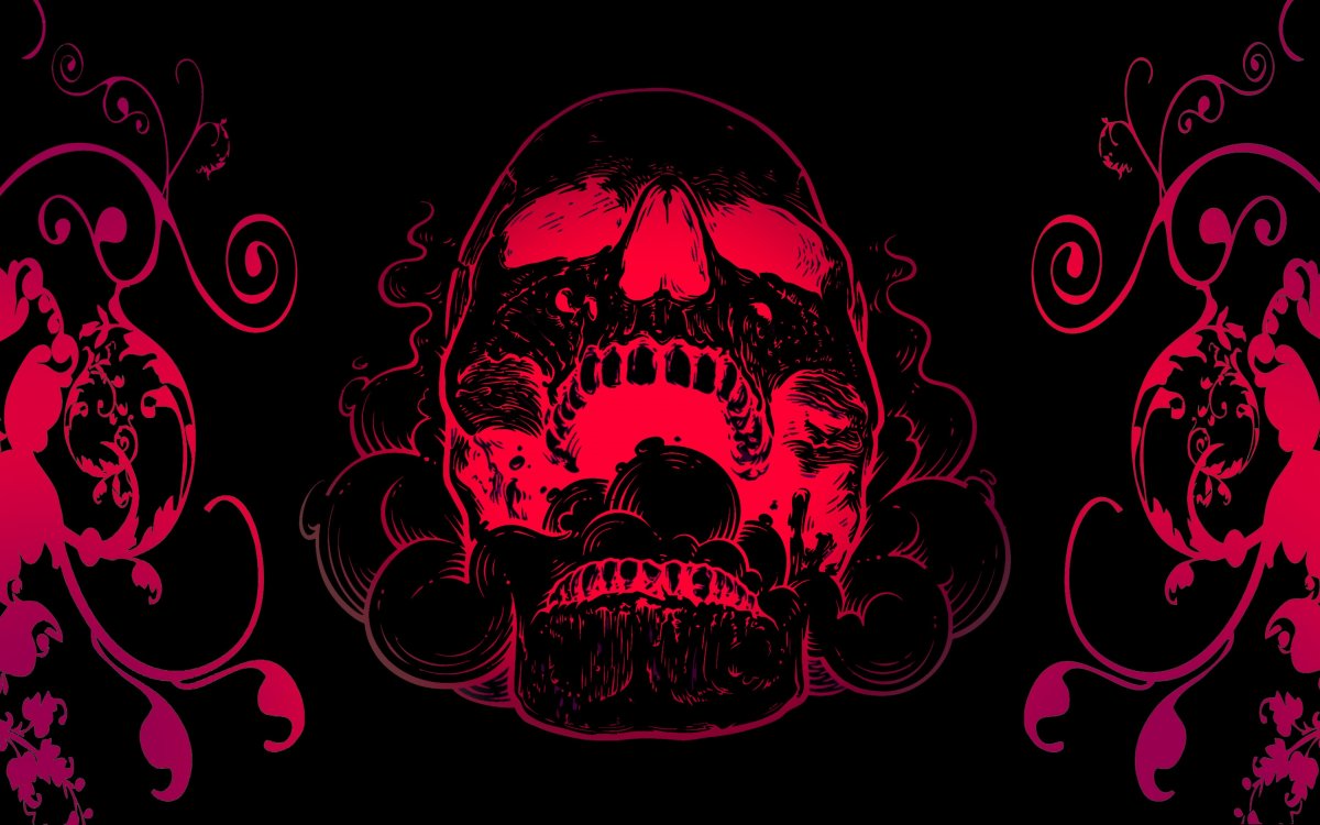 Красный фон на рабочий стол