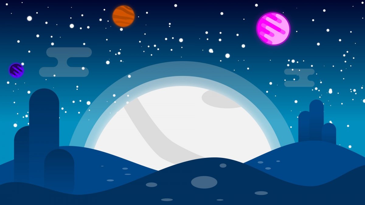 Космос Векторная Графика