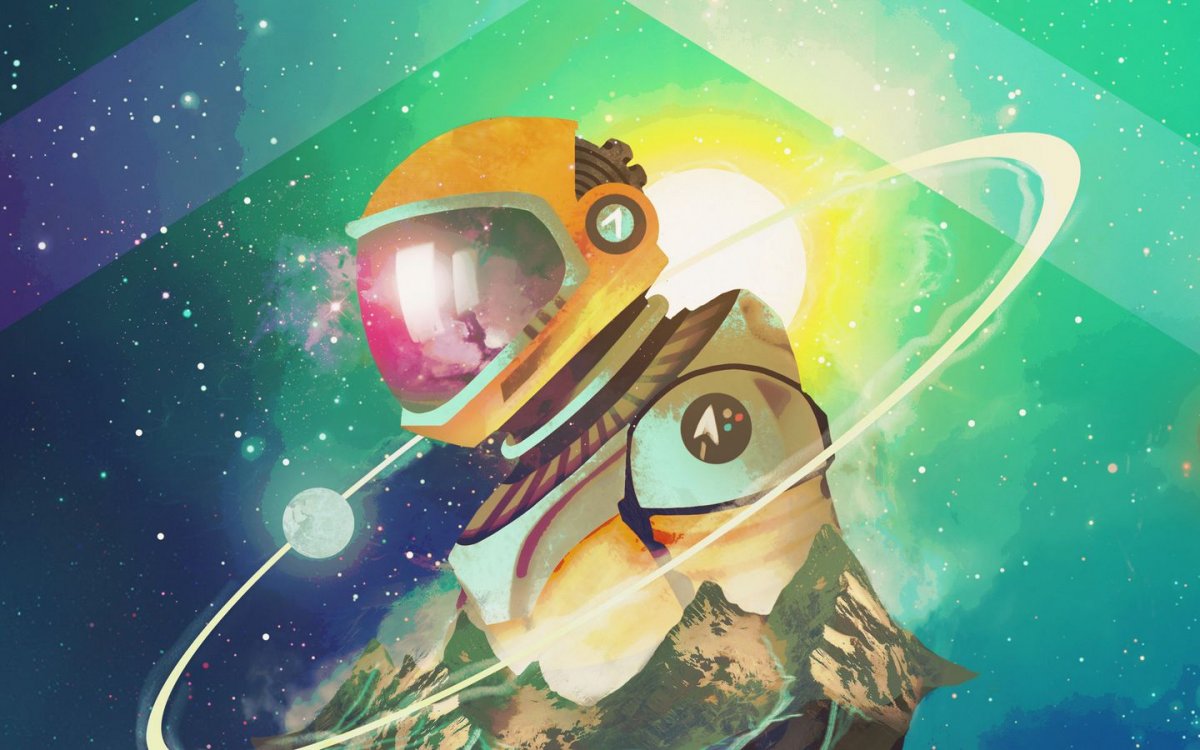 Космический фон для фотошопа