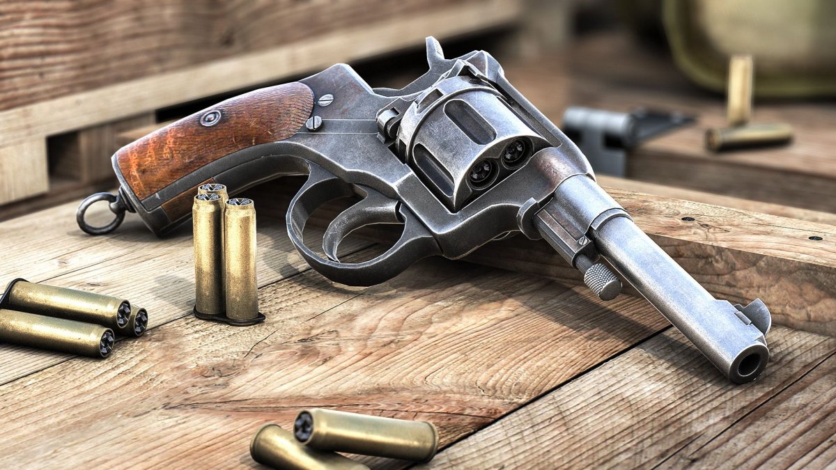 Наган 1895 обреза