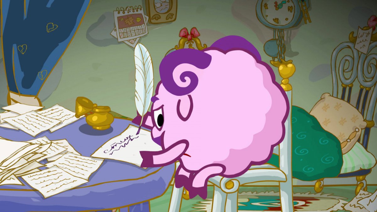 Смешарики Бараш поэт