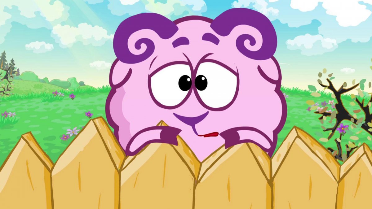 Смешарики Крош и Бараш