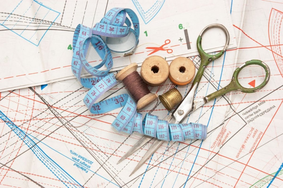 Фон швейная тематика