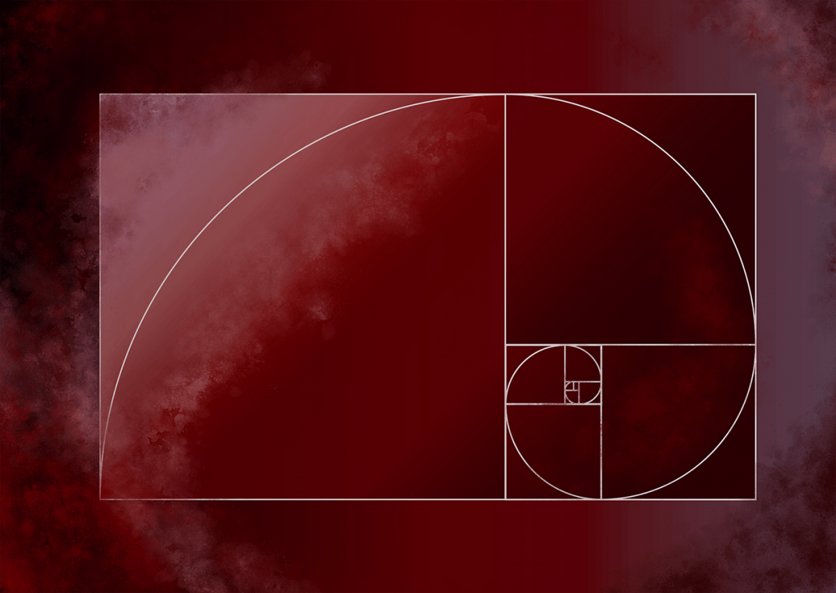 Золотая спираль спираль Фибоначчи
