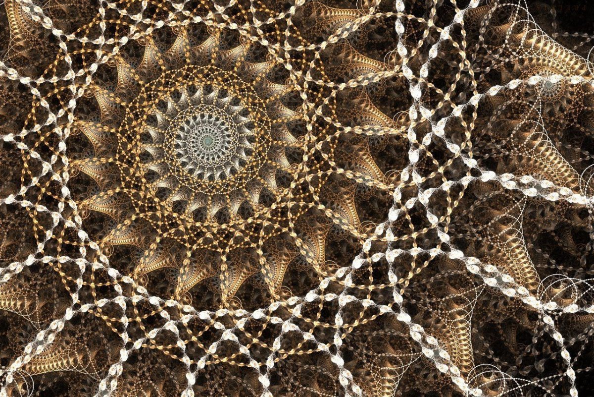 Декоративное золотое сечение