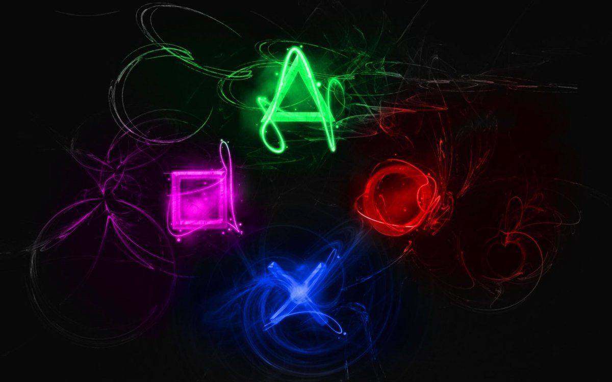 Неон PLAYSTATION 4r