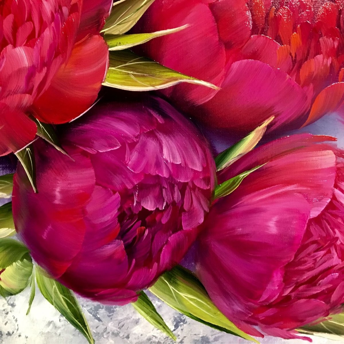 Largo 600 красный пион