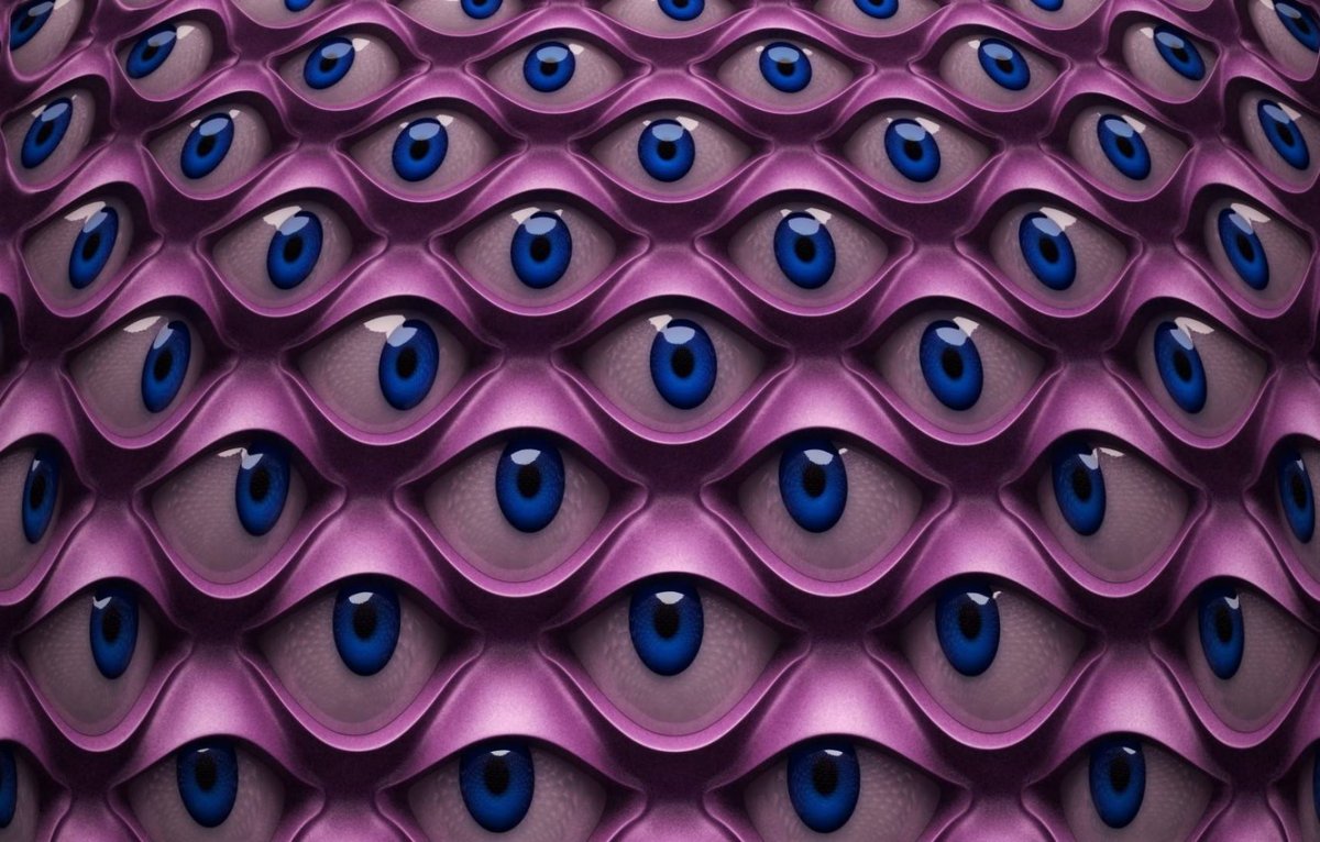 Много глаз психоделика