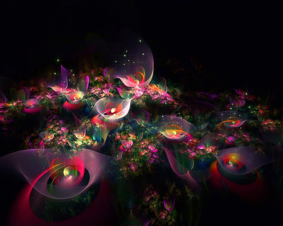 Цветы фэнтези