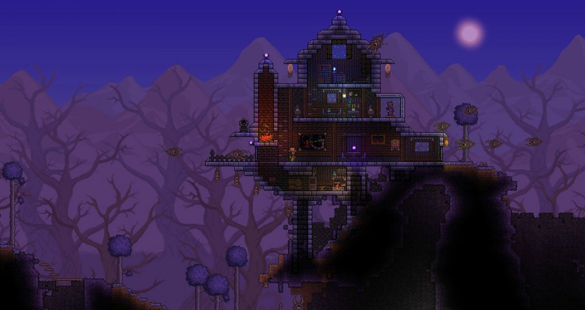 Террария биом порчи