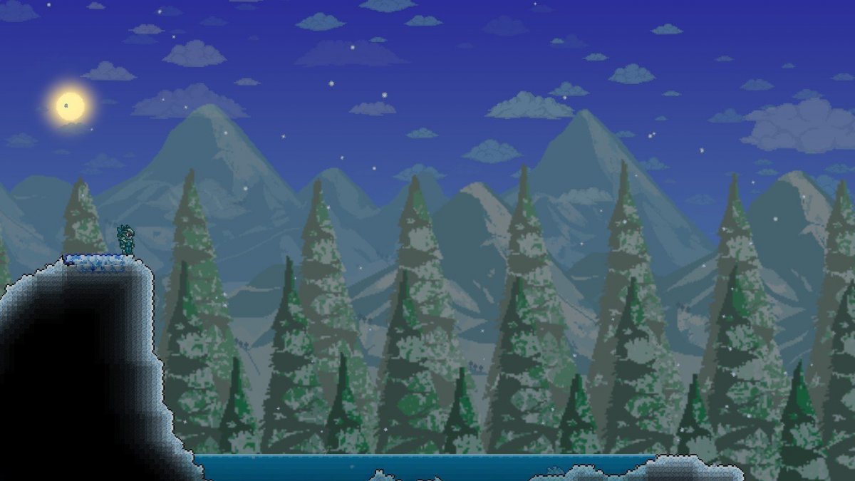 Террария задний фон