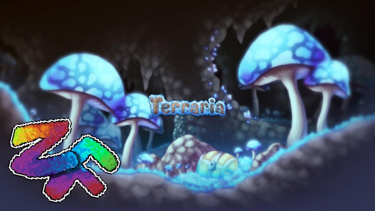 Террария грибной биом арты