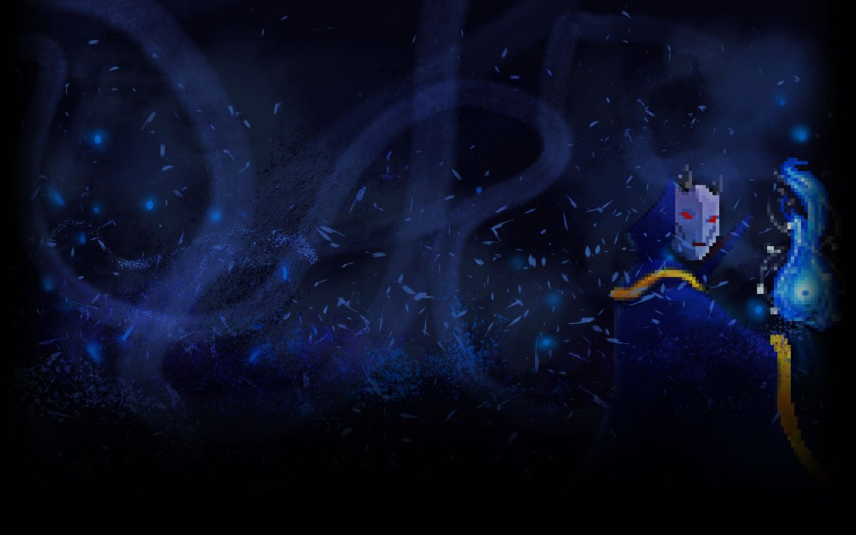 Террария ночь