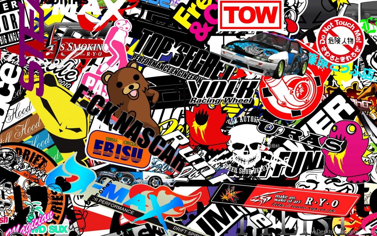 Стикер бомбер