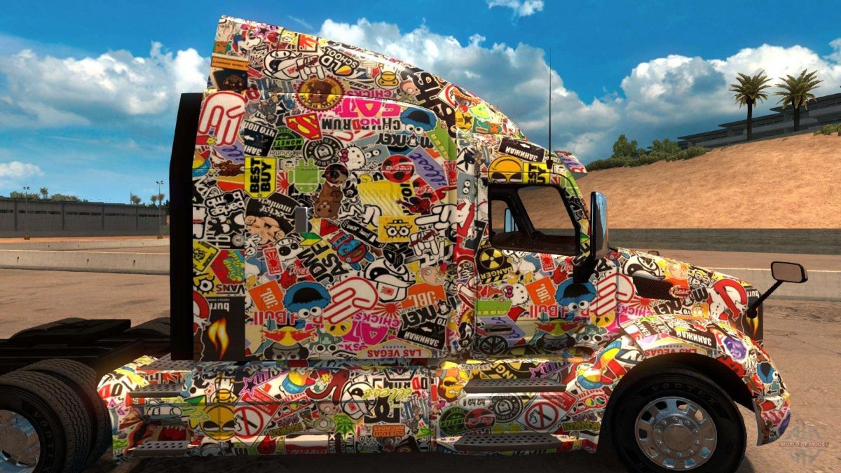 Куча наклеек