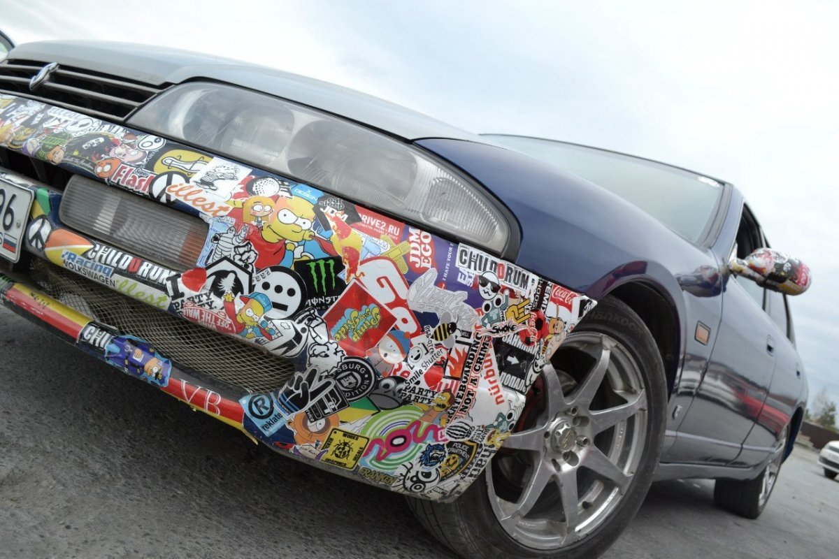 Стикербомбинг тату