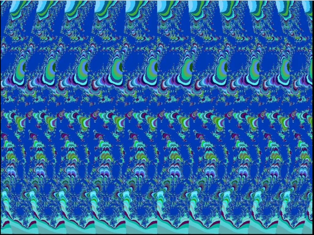 3d стереограммы Меандра