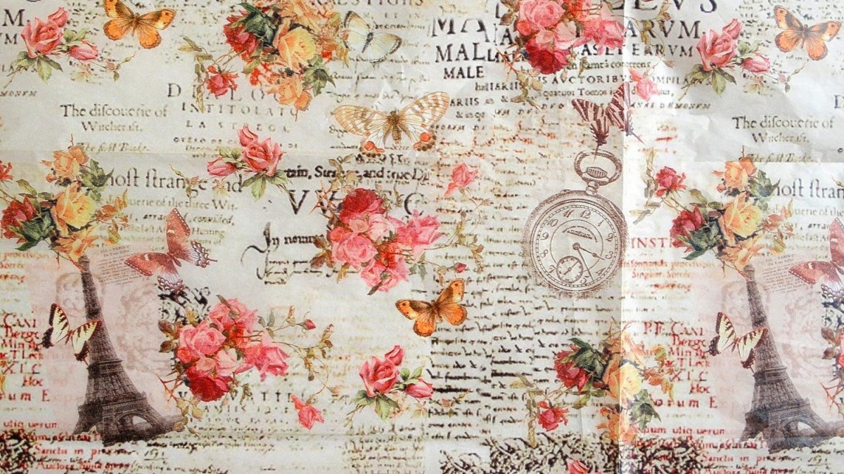 Газетная бумага для скрапбукинга