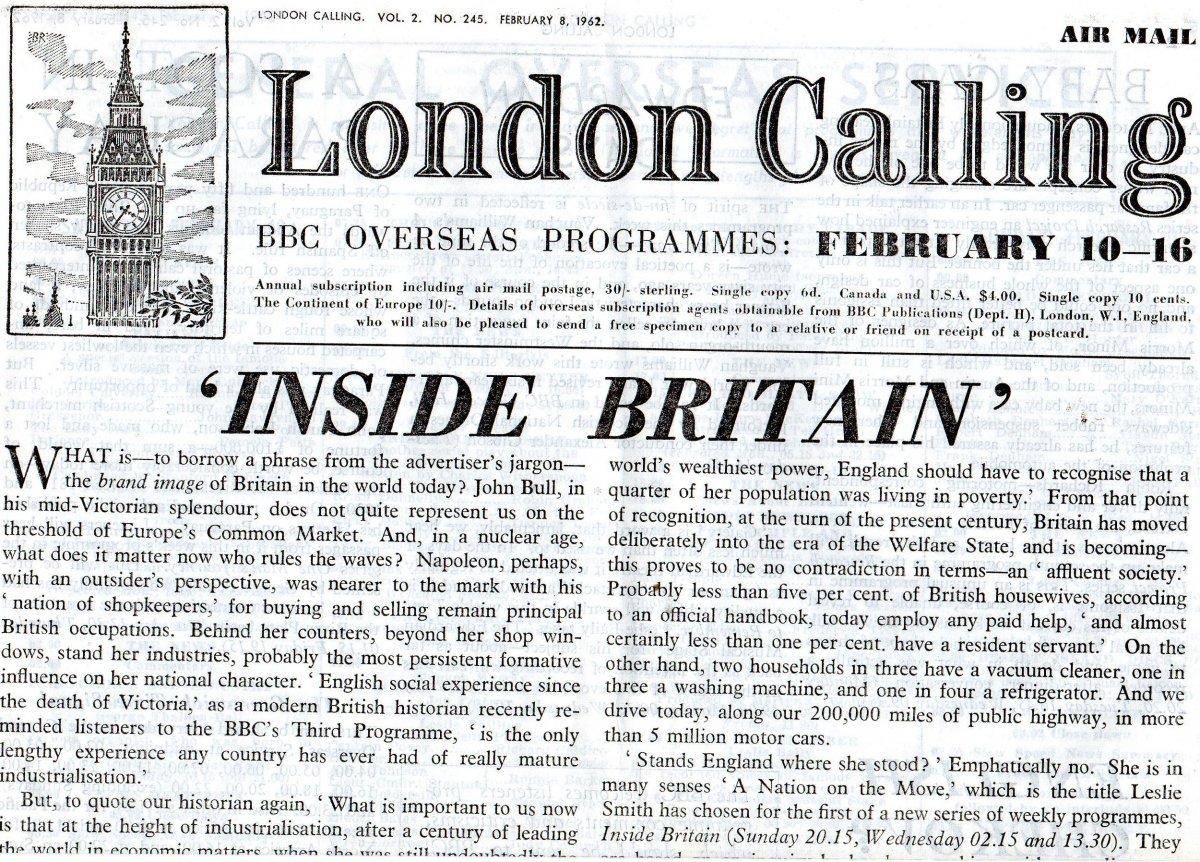 Вырезки из лондонских газет