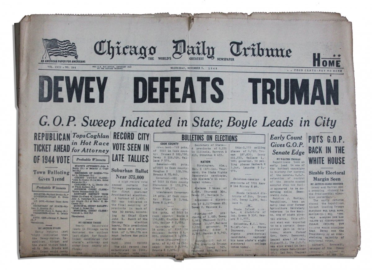 Старые американские газеты