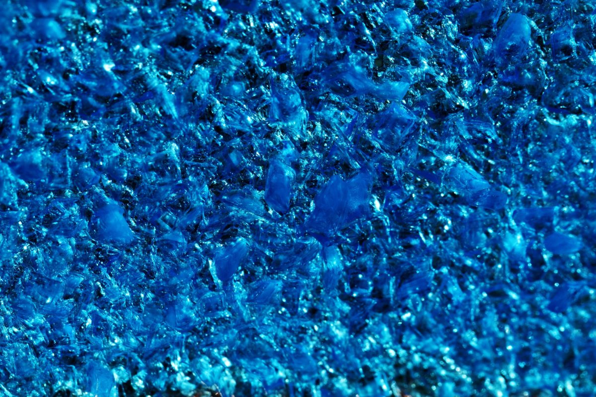 Синий кобальт кристаллики