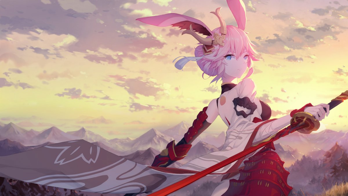 Honkai Impact 3 YAE Sakura арт