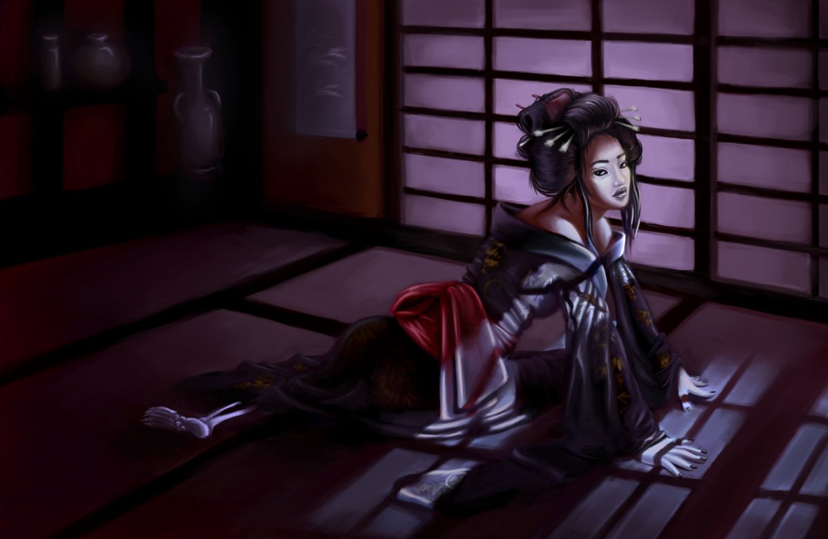 Картины в японском стиле