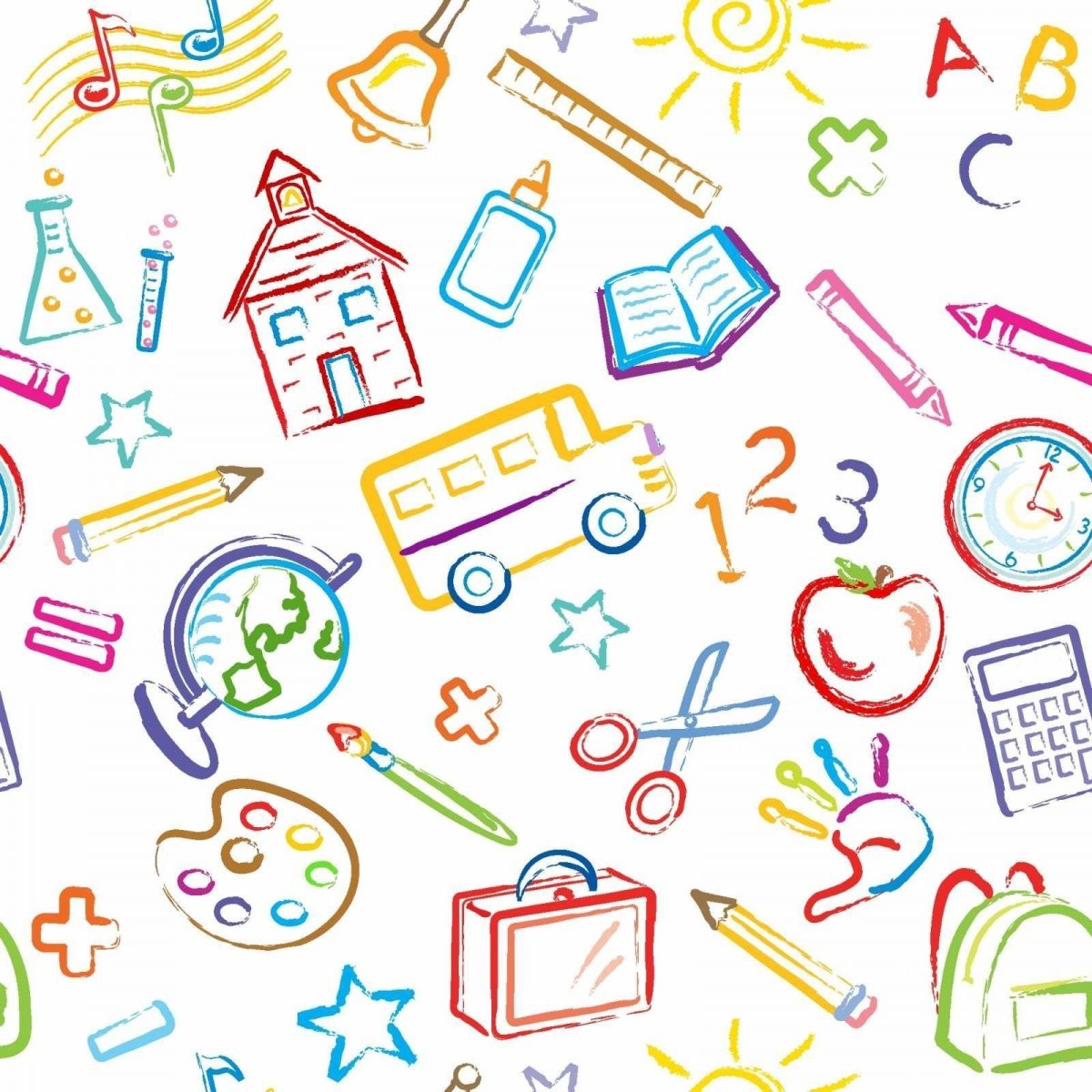 Детские векторные фоны