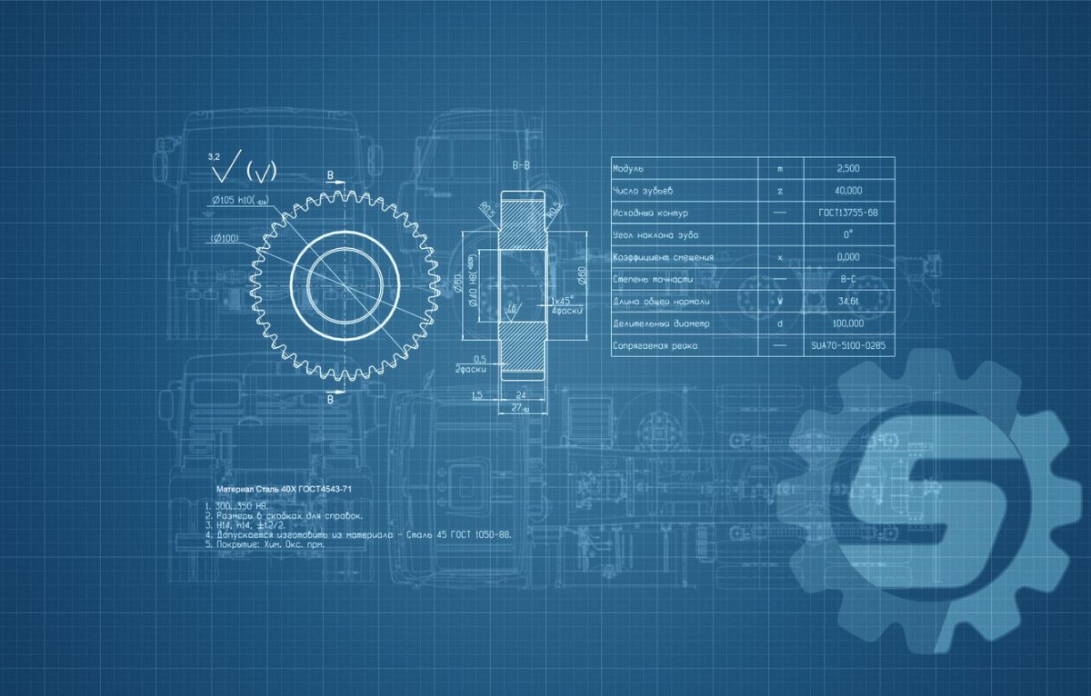 Заставка на рабочий стол чертежи