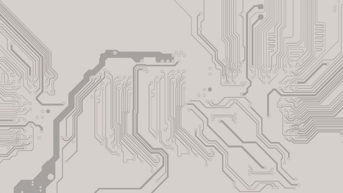 Белая печатная плата