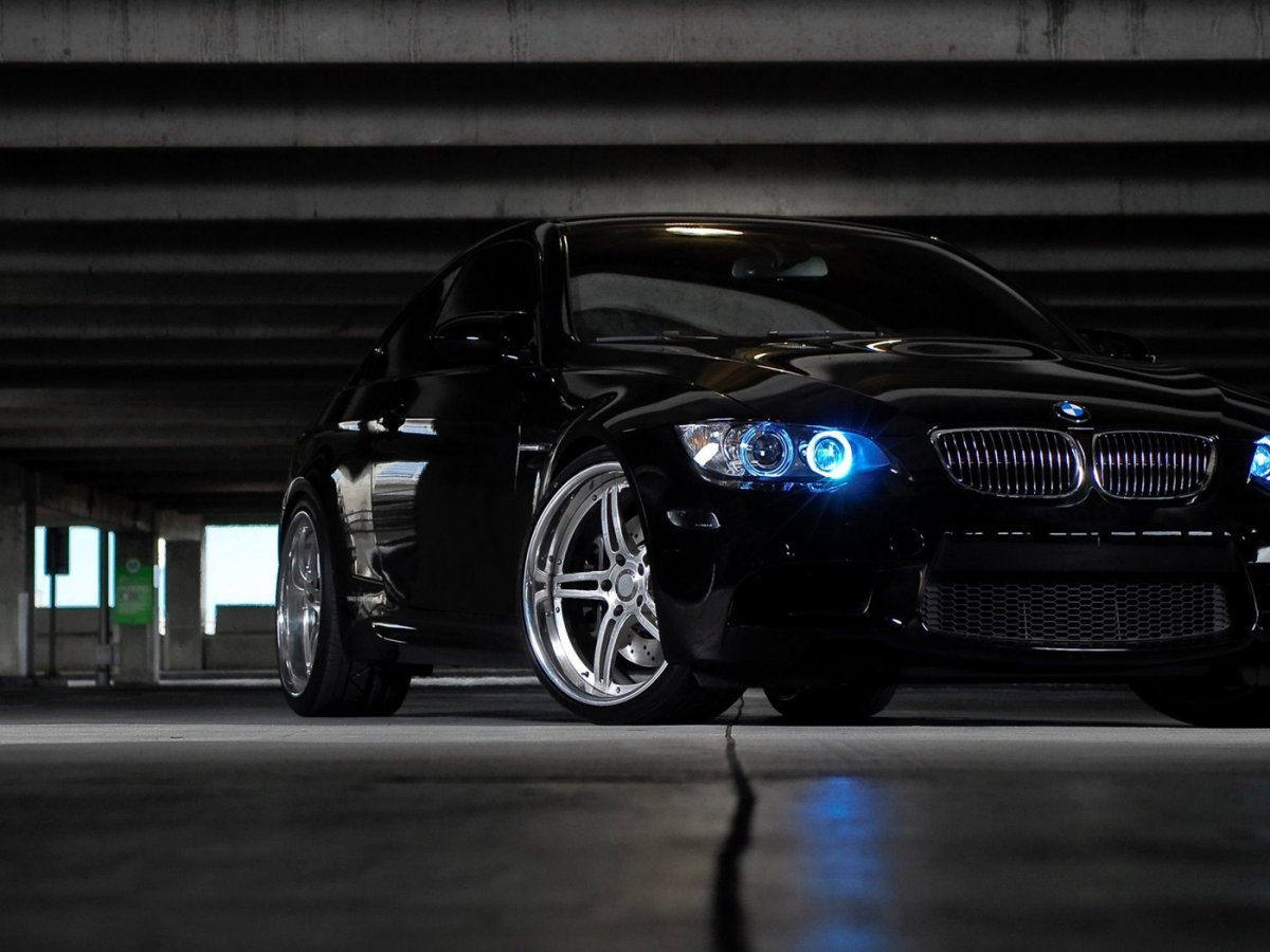 BMW m3 черная фулл HD