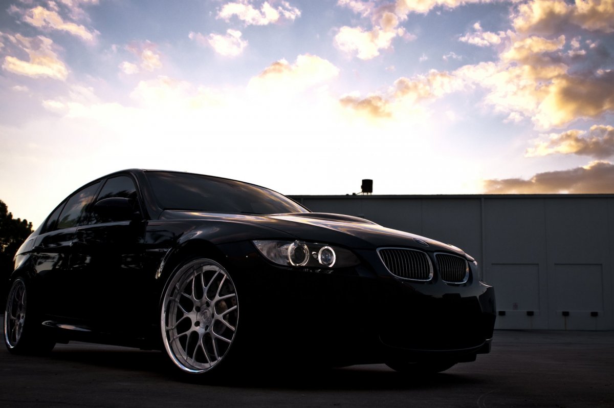 BMW m3 e90 sedan Black