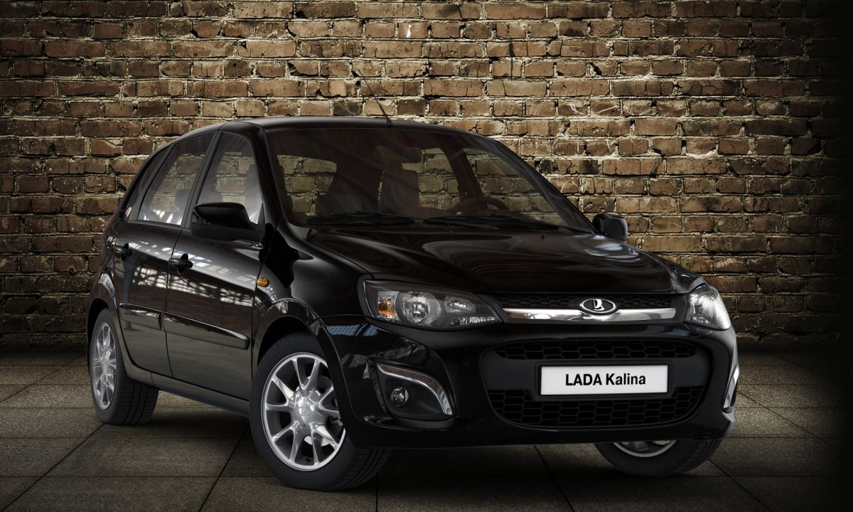 Лада Калина 2 черная