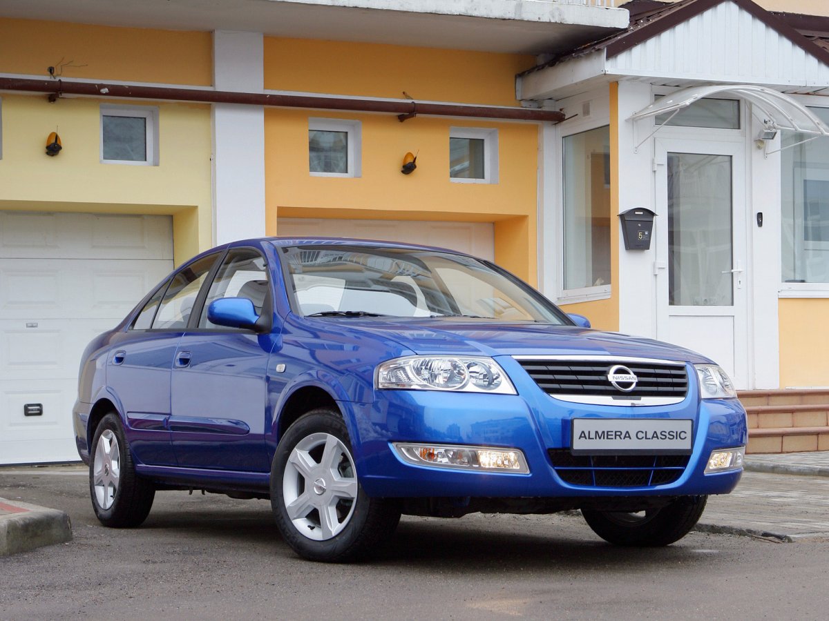 Nissan Almera Classic черная