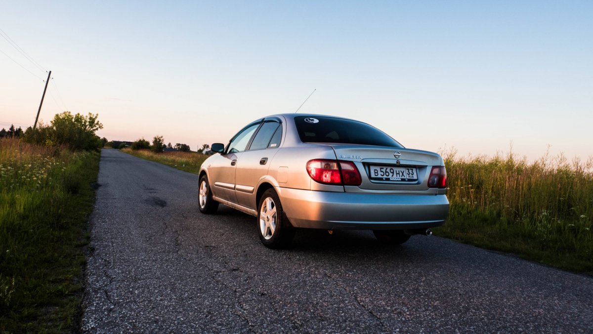 Nissan Almera Classic b10 антикрыло