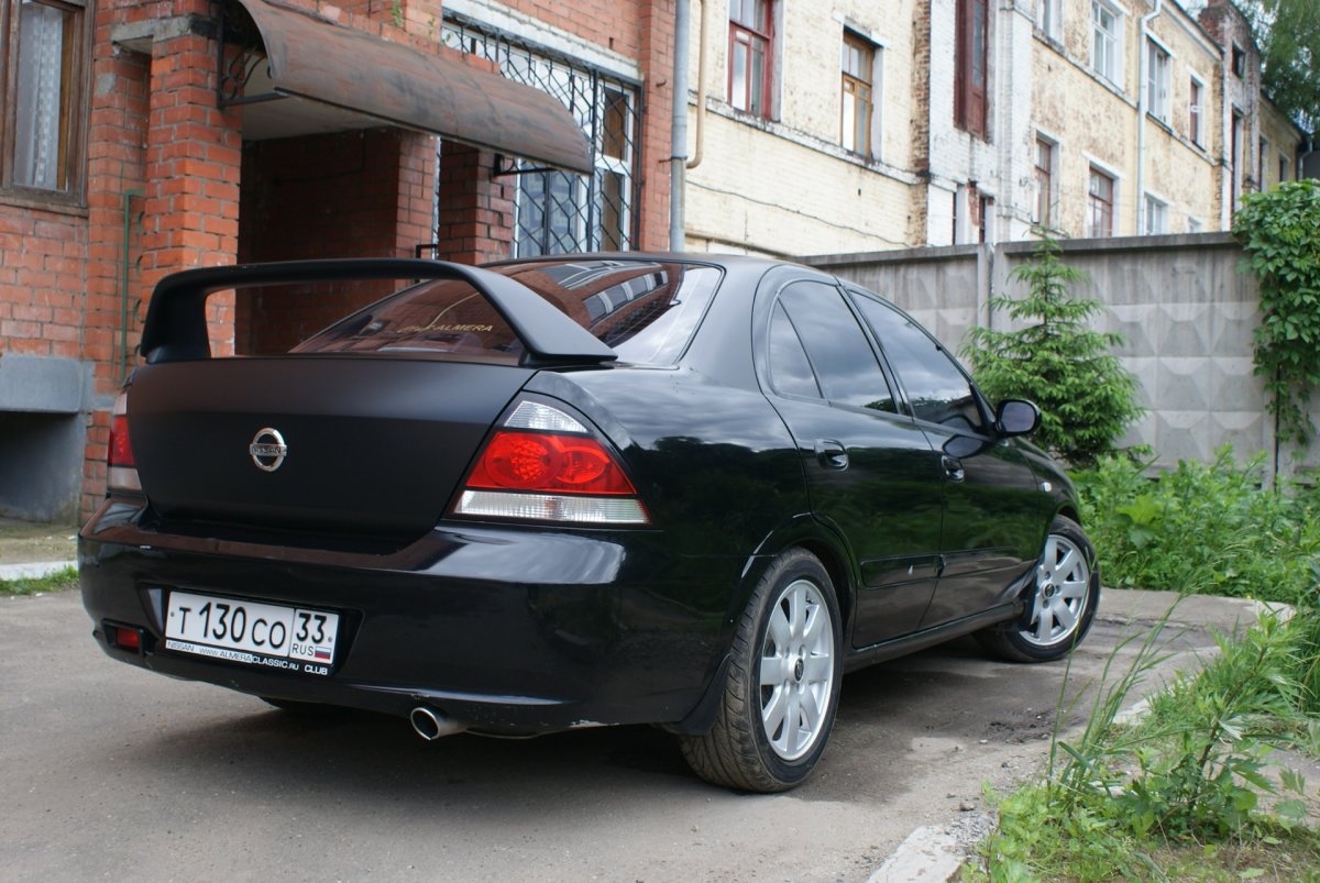 Ниссан Альмера Классик черная