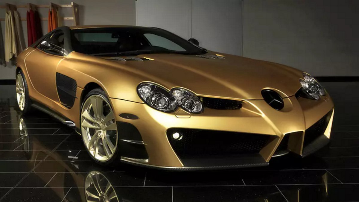 Mercedes SLR MCLAREN Gold