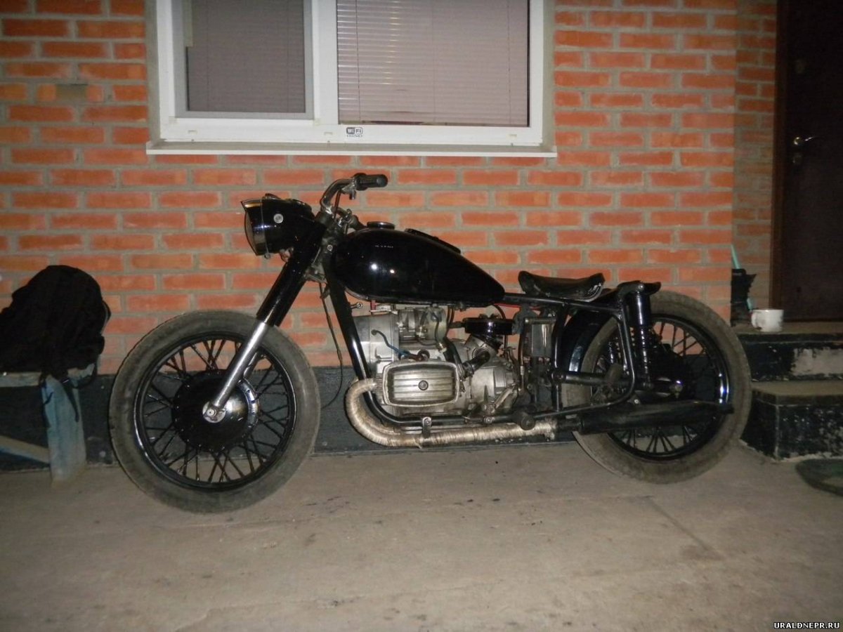 Днепр мт11 переделка глушителя