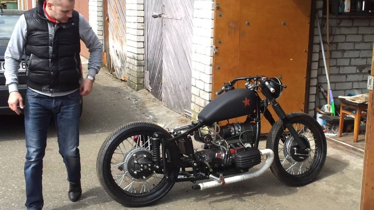 Боббер мотоцикл Урал Днепр