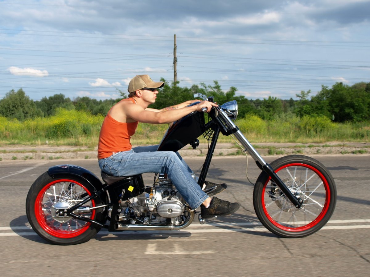 Мотоцикл Урал чоппер